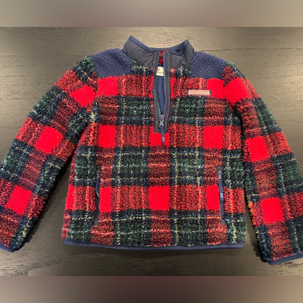 Vineyard Vines Quarter-Zip Girls Fleece